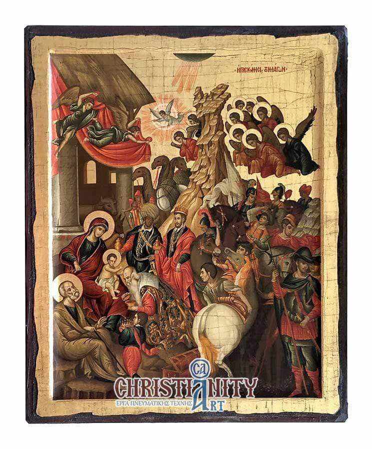 Η Γέννηση και η Προσκύνηση των Μάγων-Christianity Art