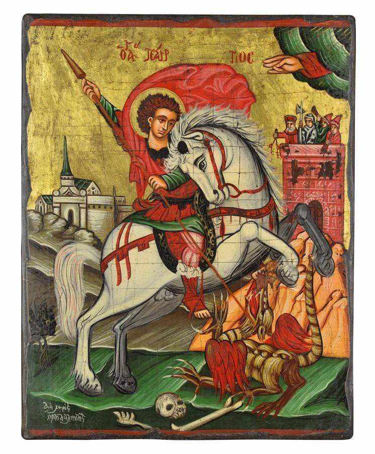Άγιος Γεώργιος-Christianity Art