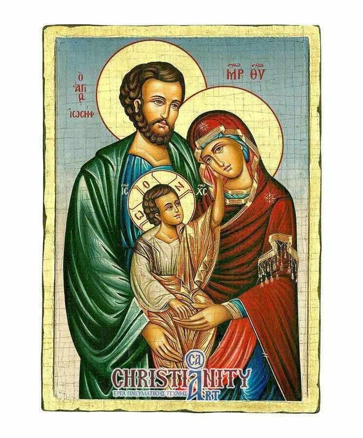 Η Αγία Οικογένεια-Christianity Art