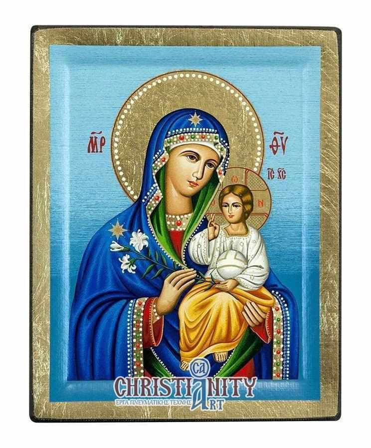 Παναγία των Κρίνων-Christianity Art